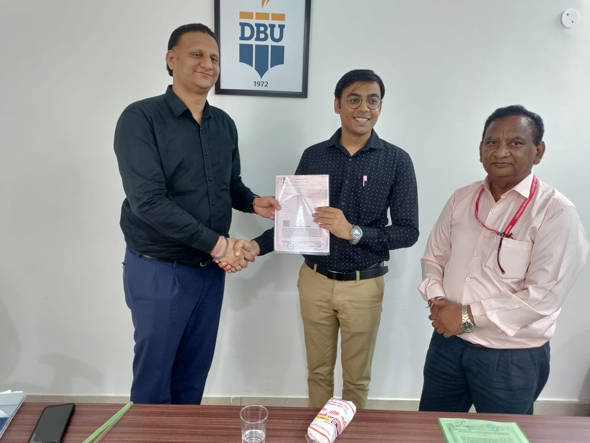 DBU and Bank of Baroda entered into an agreement to facilitate education loans